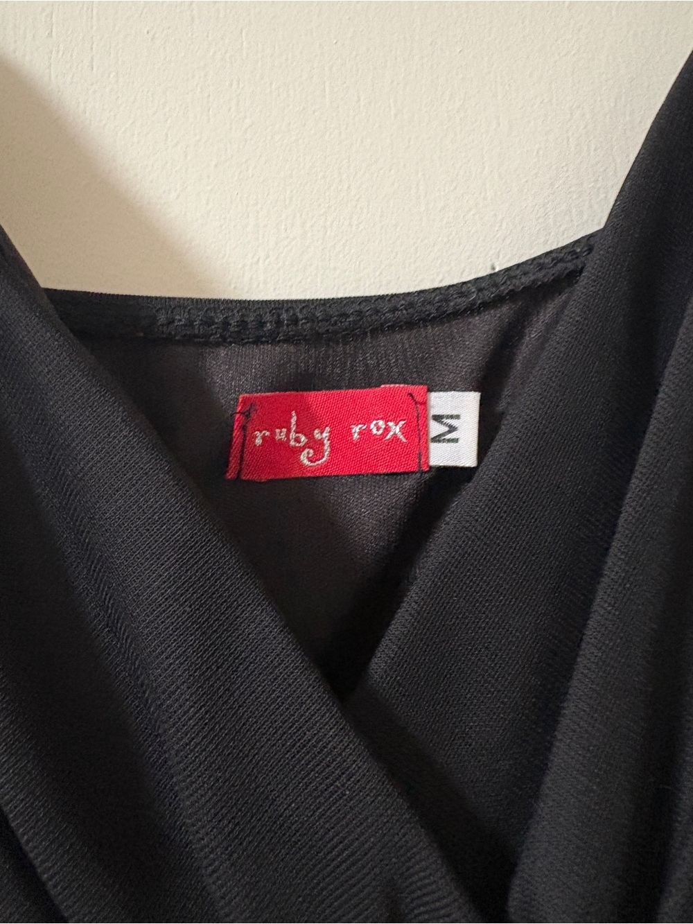 Ruby Rox Dress in Black & Red - Picture 4 of 4